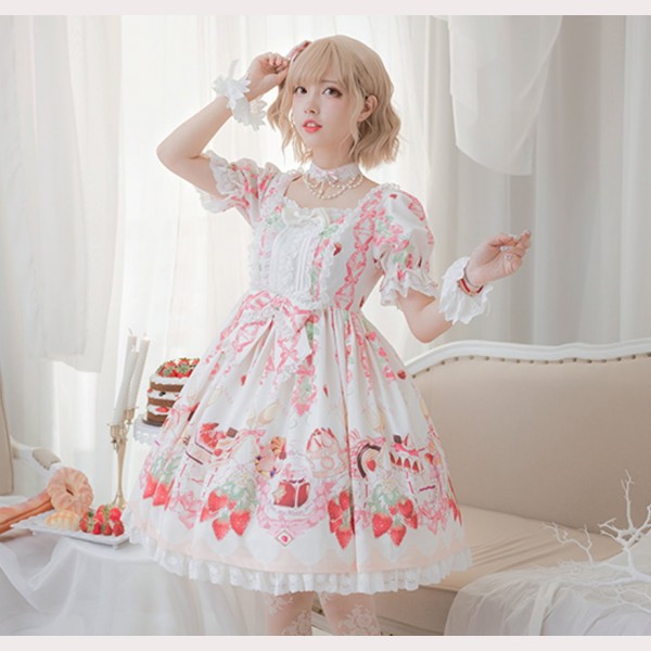 Strawberry hotsell lolita dress